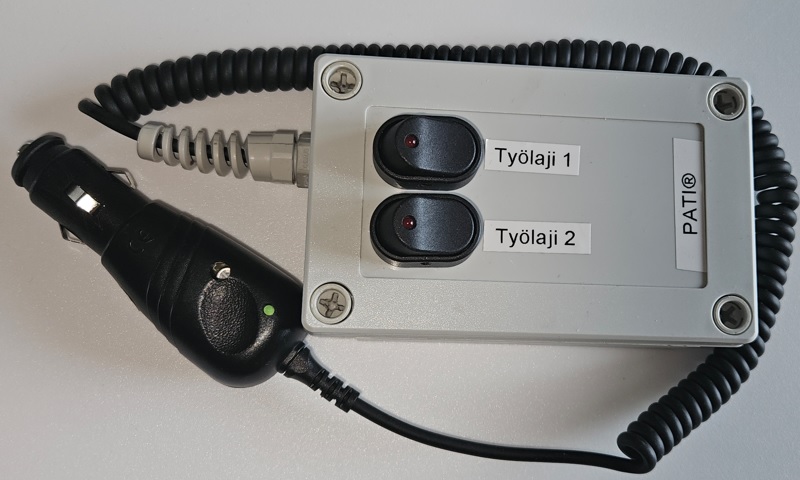 PATI 2.0 GPS-paikannetut työlajit